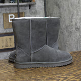 Koolaburra By Ugg Classic Short Shearling Boots 1017090 Stone Gray 8M