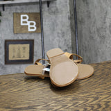 Universal Thread Womens Sol Toe Loop Ankle Strap Sandals 92609426 Tan Brown 8.5M