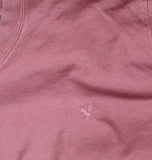 American Eagle Sleeve Super Soft Standard Fit T-Shirt Heavyweight Pale Red S