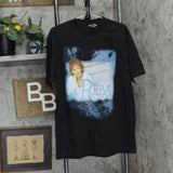 Alstyle Mens Vintage Reba McEntire Concert Band T-Shirt Tee Black L