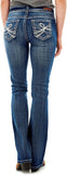 Wallflower Women's Luscious Curvy Bootcut Mid-Rise Insta Stretch Juniors Jeans