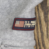 U.S. Polo Mens 1/4 Zip Fleece Pullover Sweatshirt 166ffeb0852877 Gray L