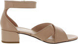 Clarks Womens Caroleigh Rise Heeled Sandal 26164756 Dark Blush Leather Pink 10M