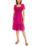 Tahari Asl Women's Smocked Bubble Dress 2AM126-T2