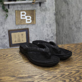 Easy Spirit Wendi Embellished Thong Sandals SEWENDI5-H Black 9M