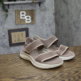 Easy Spirit Docia Double Band Slingback Sandals SEDOCIA2-H Taupe Brown 7M