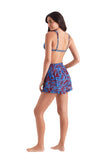 Mimi Flamingo Vista Short Swim Cover-Up Shorts 900050837 Oasis Blue Multi L