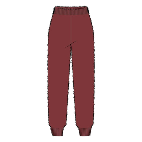 Ugg Womens Darianna Fuzzy Lounge Pants 1152599 Rubious Red L