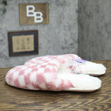 Stars Above Women's Emily Puff Scuff Slippers 88645979 Blush Checker L