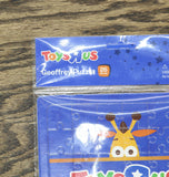 Toys R Us Geoffrey 26-Piece Puzzle with Sticker Set Blue 6 1/2 in. x 5 in.