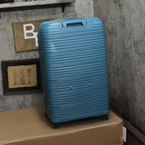 Delsey Paris Dune Hardside Spinner Suitcase Luggage Teal Blue 31" Large Check In