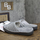 Isotoner Womens Sporty Slide Andrea Sandal Slipper 96048 Ash Gray XL (9.5-10)