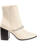 Journee Collection Women's Monicco Booties Shoes Natural Off White 7M