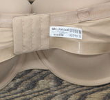 Wacoal Womens Comfort First Strapless Bra 854339 Roebuck Brown 38DD