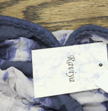 Raviya Tie-Dye Cover-Up Maxi Dress 76808XTD Navy Tie Dye Blue 3X