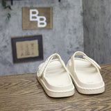 Shade & Shore Lightweight 2-Band Bay Sandals 94748311 Cream Off White 7M