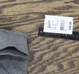 Preswick & Moore Knit Capri Lounge Pants Pull On Casual Heather Gray 1X