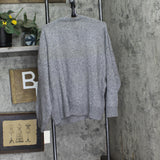 State Of Day Womens Indulge Rest Sweater Pewter Lounge 100188601MS Pewter Gray L