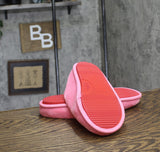 Dluxe By Dearfoams Womens Hello Love Slide Slippers 92285261 Pink L