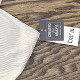 Bar III Womens V-Wire Plunge-Neck One-Piece Swimsuit MBRE25249 Shimmer Gold XL