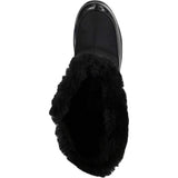 Easy Street Womens Cuddle Waterproof Quilted Boot CUDDL Black 11M