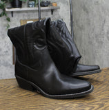 Wild Fable Womens Kenzi Western Boots with Memory Foam Insole Jet Black 10M