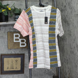 Dickies Womens Remanufactured Baggy Utility Pocket Tee Gray Multi 3 XL