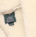 Wild Fable Womens Faux Suede Shawl Collar Shearling Coat 94658646 Tan Brown S