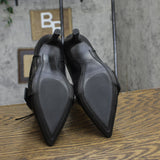 A New Day Womens Mickey Point Toe Moto Ankle Boots 90974111 Black 7M