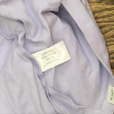 Orvis Ladies Womens 3/4 Sleeve Pima Cotton Tee/Top with Side Slits Purple M