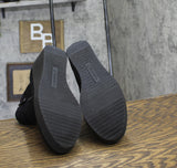 Style & Co. Womens Sayylor Wedge Booties 10019630400 Black Microsuede 7.5M