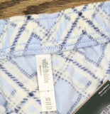 Wild Fable Women's Microfleece Pajama Pants 94718826 Blue Multi XS