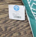 Levtex Home Del Ray Crewel Stitch Square Decorative Pillow Teal / Brown 20"