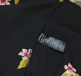 City Chic Womens Trendy Plus Size Beloved Floral Mini Dress Black Multi 20W
