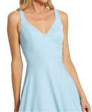 Mac Duggal Womens Classic Sleeveless A-Line Ballgown Gown Dress Powder Blue 2