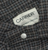Carrer Mens Beck Snap Reworked Classics Western Shirt Brown Multi L