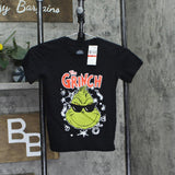The Grinch Boys Graphic Short Sleeve T-Shirt Black XS