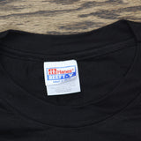 Hanes Mens Vintage Y2K Quasi-Metalloid Concert Band Tee Black L