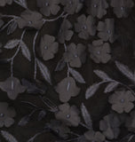 Xscape Plus Size Long Illusion Sleeve Off The Shoulder Dress Navy Blue 20W