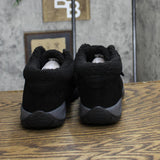 Easy Spirit Women's Exclaim Fuzzy Ankle Boot SEEXCLAIM Black Suede 9M