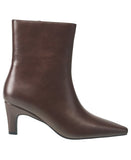 French Connection Womens Alex Kitten Heel Bootie FC-ALEX-S Chocolate Brown 6M