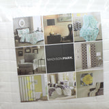 Madison Park Jaxson Quilt Coverlet 3-Piece Set Stripe White King / Cal King