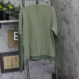 Carrer Mens Roque Layered Look Long Sleeve Tee 10003211ROQUEDLS Green XL