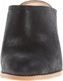 Nine West Women's Block Heel Hannah Leather Mule 25001062-169 Black Leather 6.5M