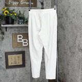 Nine West Womens Elastic Waist Drawstring Dress Pants 1660f7571c3686 White M