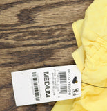 Bar III Woven Smocked-Waist Maxi Dress 100150770 Wildflower Yellow M