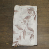Madison Park Vera Sheer Grommet Top Curtain Panel Mauve Floral White 50" x 84"