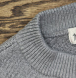 Woolrich X TGT Woods Jacquard Crewneck Pullover Sweater Heather Gray L Tall