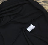 Ny Collection Womens Puff Lace Sleeve Knit Blouse PITU0712 Black PM