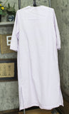 Miss Elaine Womens Robe, Pockets and Zipper Nightgown Lilac / White Check M